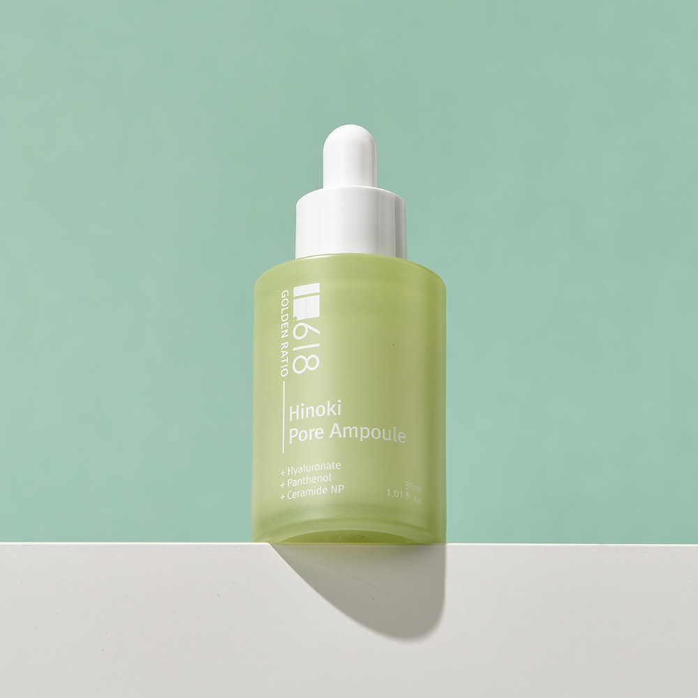 1.618 스피큘 편백수 모공앰플 모공수축 탄력 재생 30ml, 1개 - 상세 이미지 4