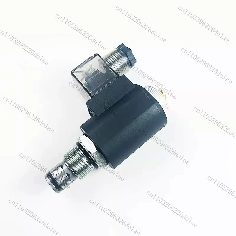 DHF10-220H LSV10-2NCP-M 일반적으로 닫힌 수동 솔레노이드 밸브 나사형 삽입형 이위치 이방향