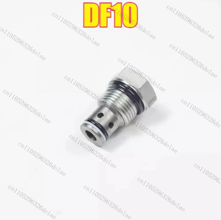1개 DF10 실린더 액세서리 유압 카트리지 단방향 밸브 나사 7/8-14UNF 압력 유지