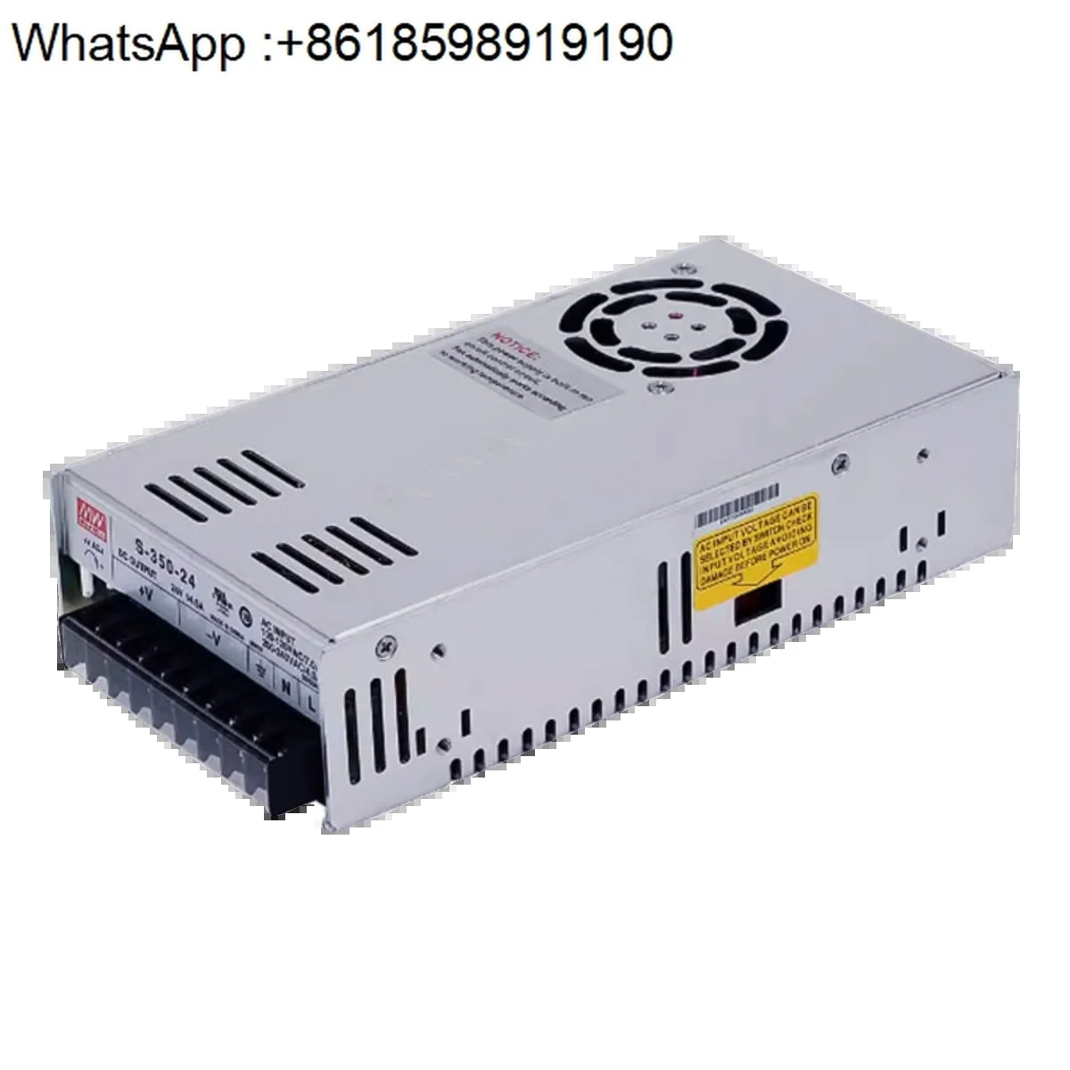 Mingwei S-350W-24v15a14.6A 산업24V 모니터링 12V 변압기 DC 스위칭 전원공급장치 48V