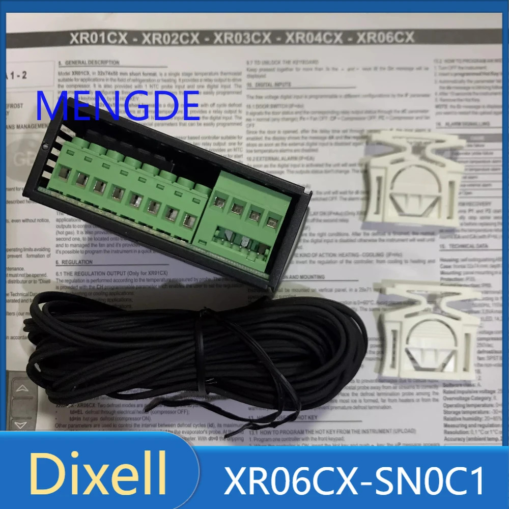 DIXELL XR06CX-5N0C1 XR06CX 온도 조절기 듀얼 프로브 두 개센서 포함