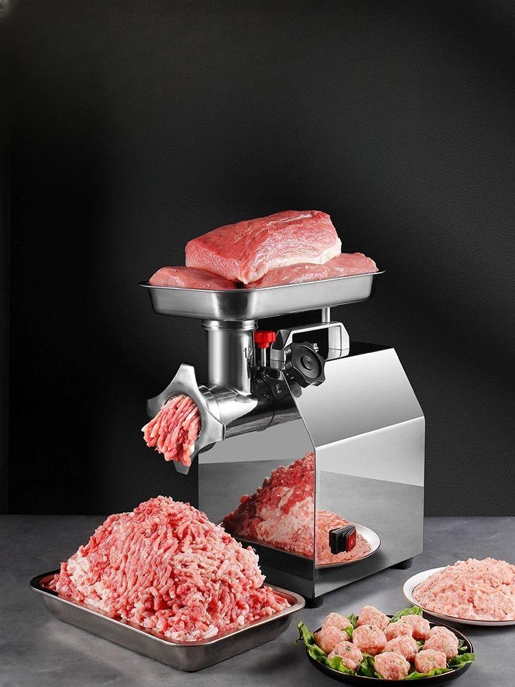 업소용 민찌기계 고기분쇄기 그라인더 정육점 전동 가는 미트 다짐육 육류 민찌기 마늘 - 상품 이미지