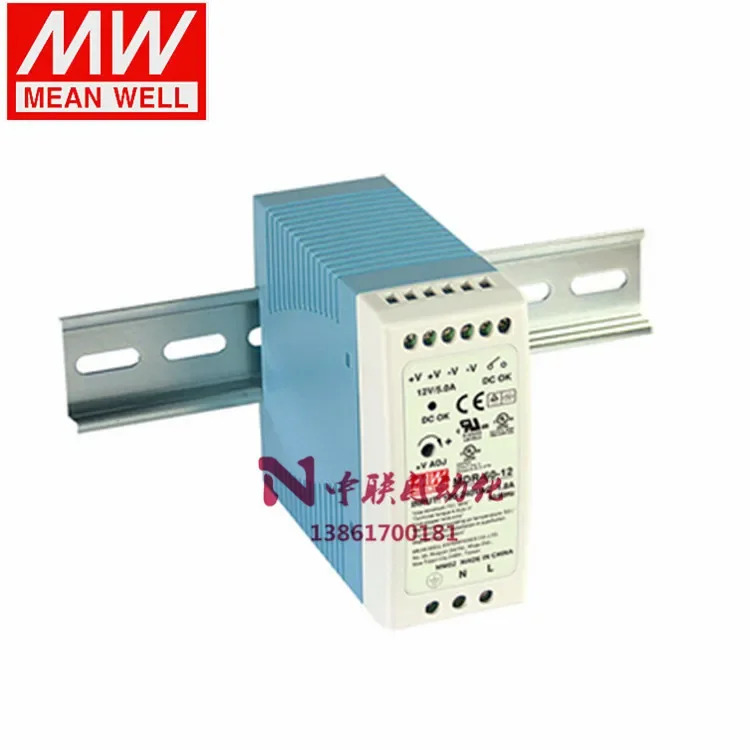 대만 Mingwei MDR-60-24/12/5/48 레일 스위칭 전원공급장치 DC 24V/2.5A 60W