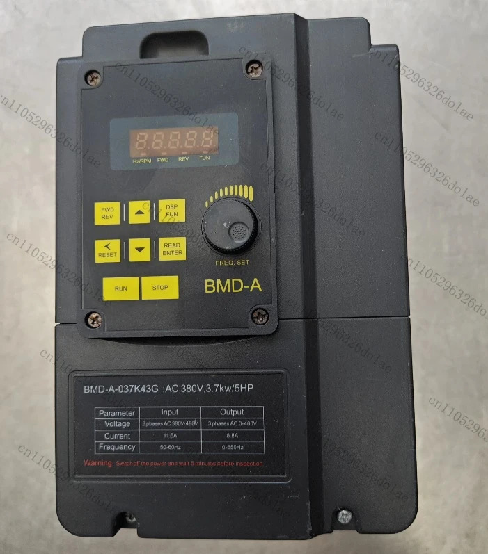 주파수 변환기 BMD-A-037K43G 380V 3.7KW 리퍼 완료 OK