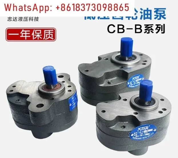저압 오일 펌프 CB-B16 CB-B20 CB-B25 압력 2.5Mpa 주철 유압 기어 이송