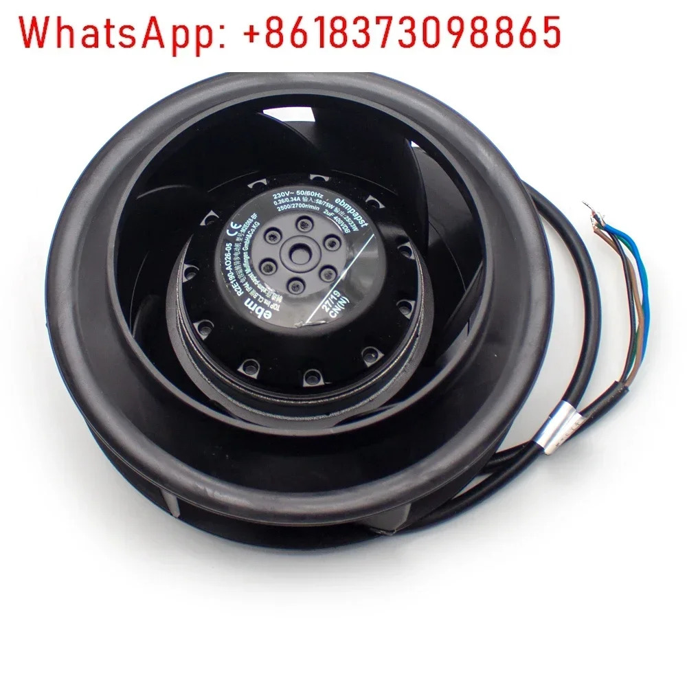 AC 230V 오리지널 R2E190-AO26-05 원심 팬 0.26/0.34A 2500/2700RPM Y