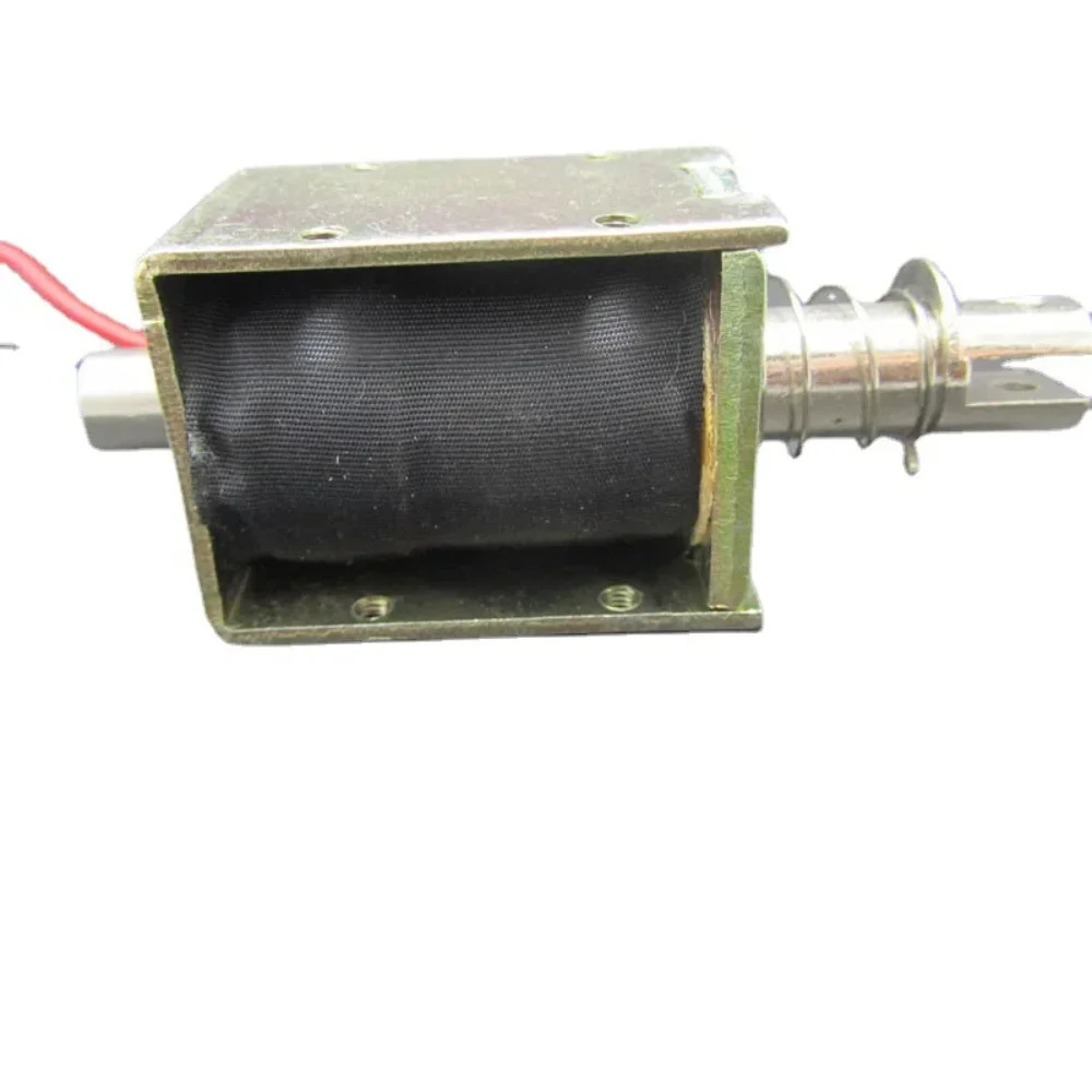 DS-1040S 푸시풀 솔레노이드 밸브 전잠금 장치 12V24V 스트로크 10mm 3 게이트