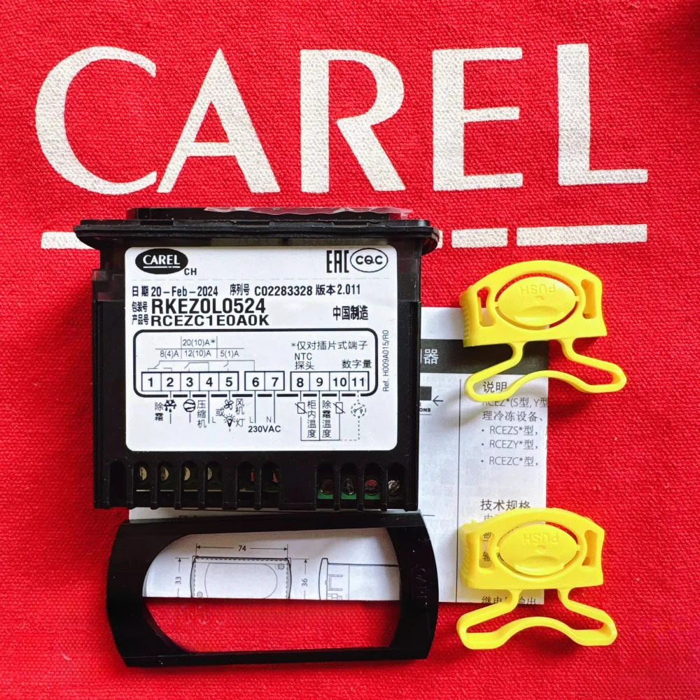 CAREL RKEZ0L0524 RCEZC1E0A0K 센서가 온도 컨트롤러 원본