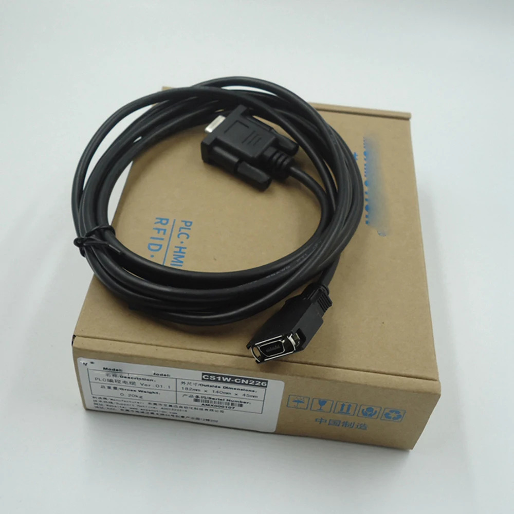 PLC 프로그래밍 케이블 RS232 시리즈 포트CQM1-CN226 CS1W-CN226 Omron CS CJ CQM1H CPM2C