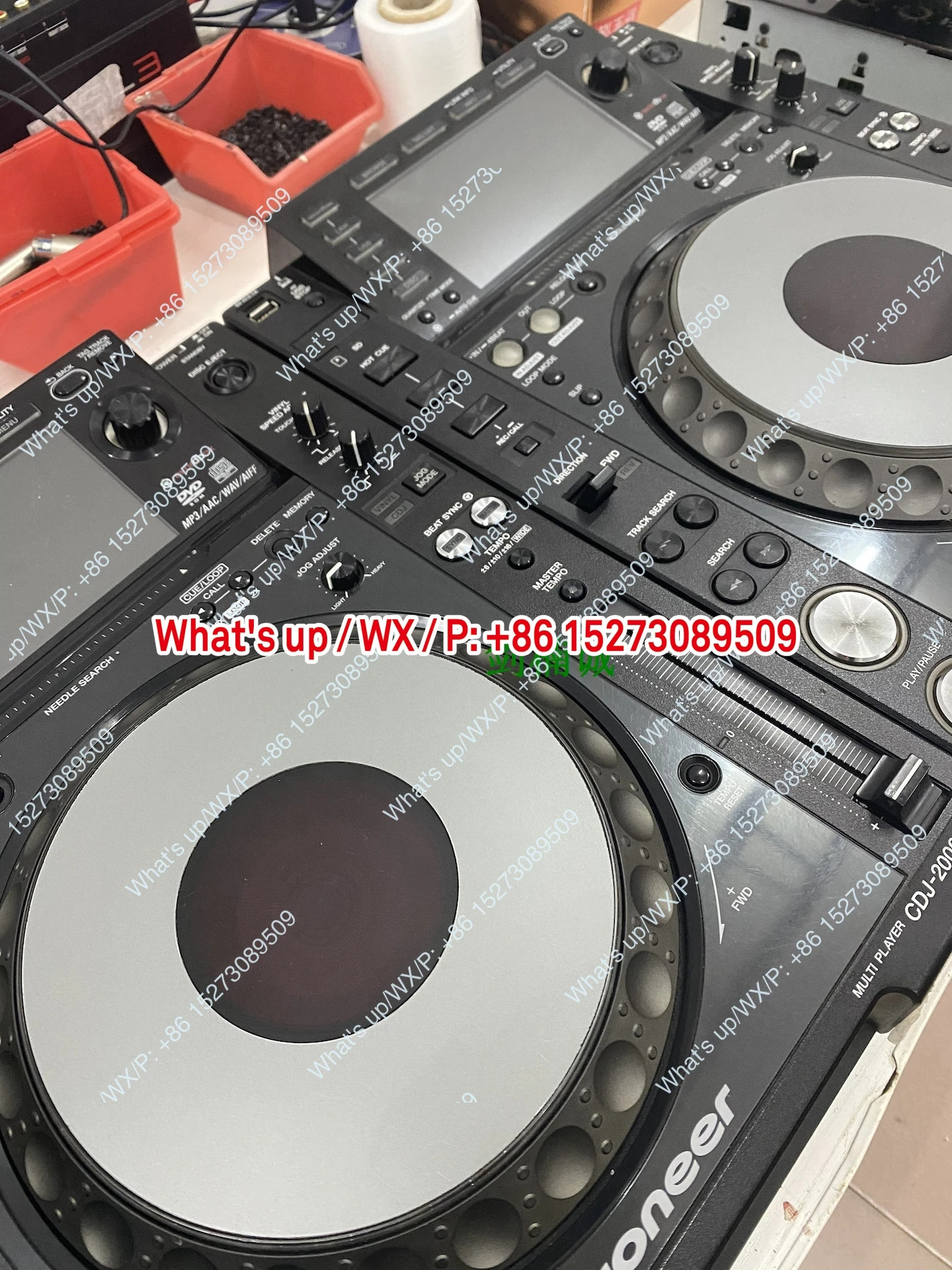 Pioneer CDJ-2000NEXUS 플레이어 2000 대 파형 디스플레이 U 공유