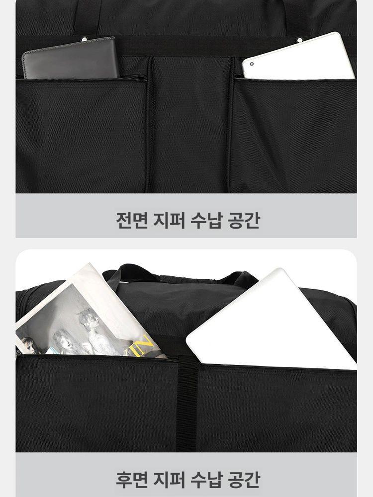 야구 포수 장비 가방 160L 대형 휠가방 블랙 라지 34인치 - 상세 이미지 3