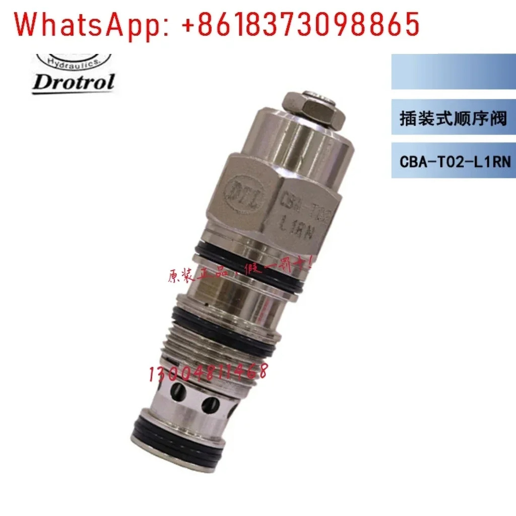 DTL 카트리지 카운터밸런스 밸브 CBA-T11-L1RV/RN CBA-T02-L1RN CB11A3 T17