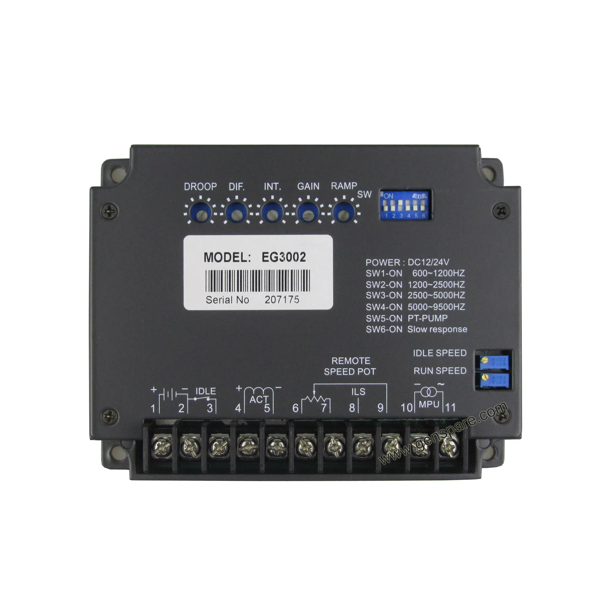 쿠엔진 속도조절기 컨트롤러 EG3002 교체