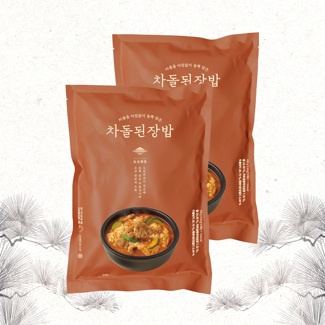 도산회관 차돌된장밥 420g, 2개 이미지 1