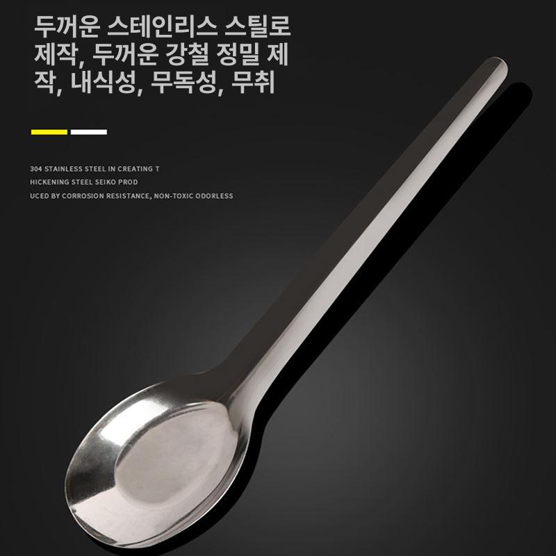 베트남 태국 음식점 숟가락 식당용 국물 스푼 100개입 - 상세 이미지 4