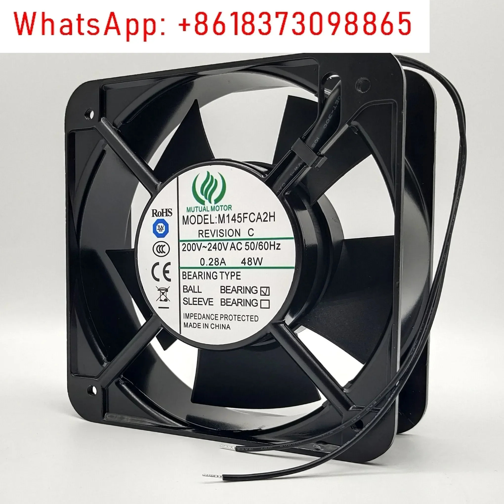 M145FCA2H 200V/240V 0.28A 15050 15CM 냉각팬