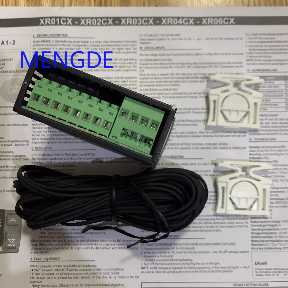 Dixell XR06CX-5N4C7 XR06CX 온도 컨트롤러 프로브센서 포함