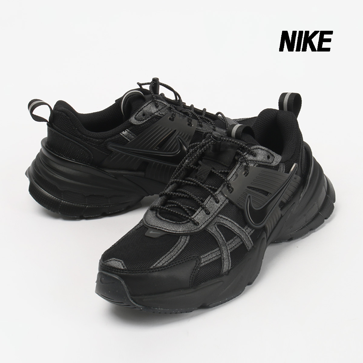 나이키 운동화 V2K 여성 런닝화 블랙 메탈릭 실버 IH0388-001 - 상세 이미지 5