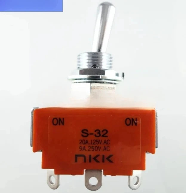 3pcs nkk Rikai S-31-J S-33 로커 헤드 스위치 S-35 S-38 S-39 버튼