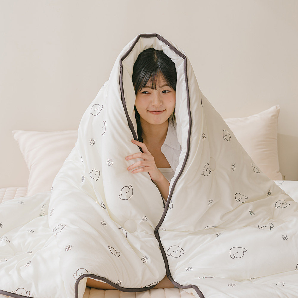 바자르 시리얼 먼지없는 봄 가을 사계절 차렵 이불 패드세트 SS