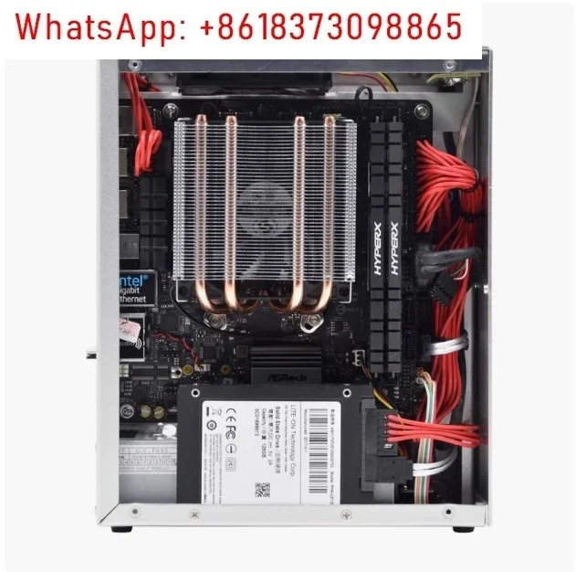 S3 MINI ITX 케이스 알루미늄 5 리터 PC 소형 섀시핸들 지원 RTX3060/13600 컴퓨터 컴팩트 A4
