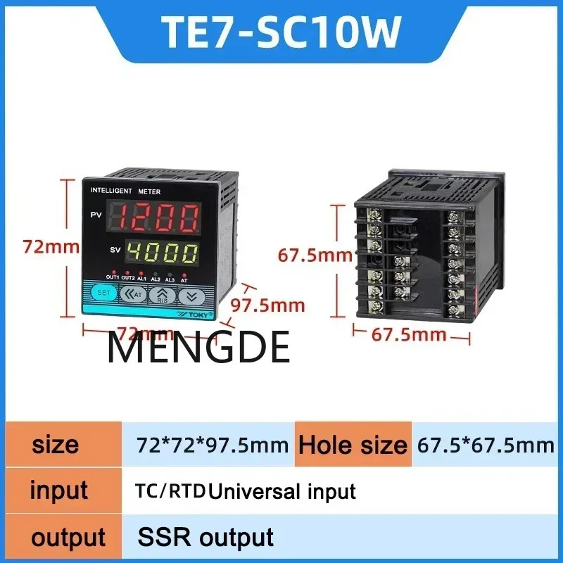 TOKY TE7 TE7-RB10W TE7-SB10W TE7-RC10W TE7-SC10W TE7-RC18W TE7-SC18W TE7-DC10W TE7-DC18W PID 220V 온