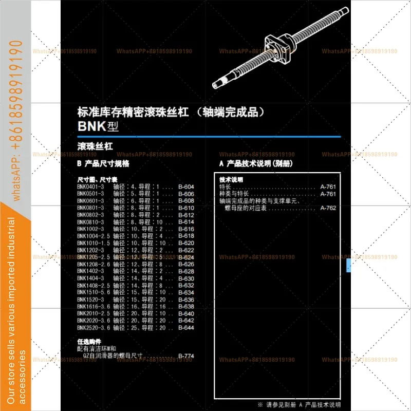 BNK0401 0601 0801 BNK0802 0810 0812 나사 너트