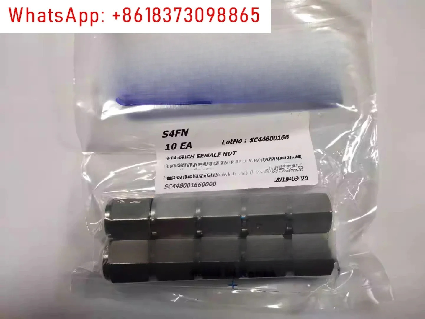 10PCS VCR 암 너트 1/4 3/8 1/2 S4FN S8FN