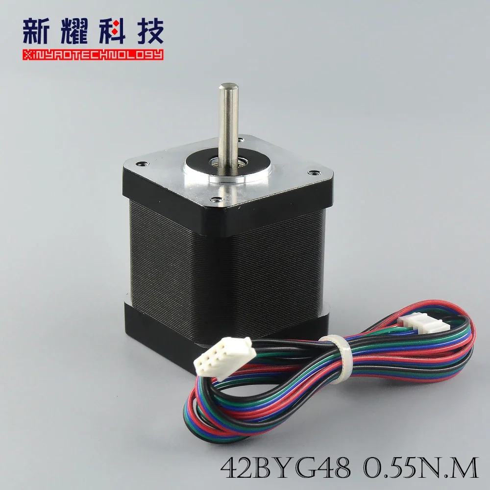 42 스테퍼 모터 42BYGH34/40/48/60mm 나사 슬라이드 테이블/3D 프린터/ 기계