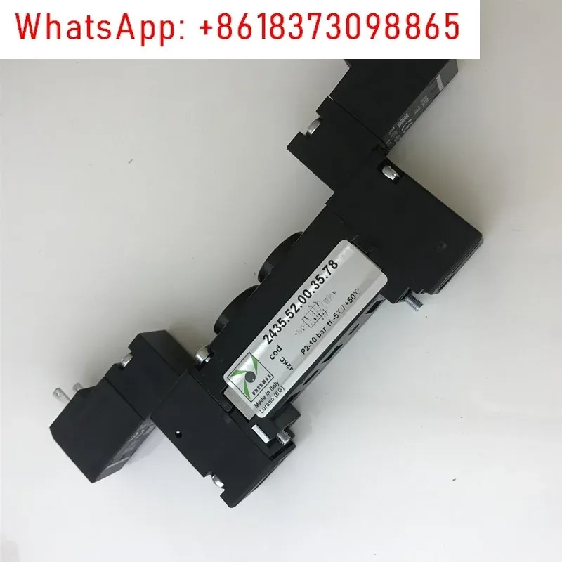 공압 솔레노이드 밸브 243552003579 검은색