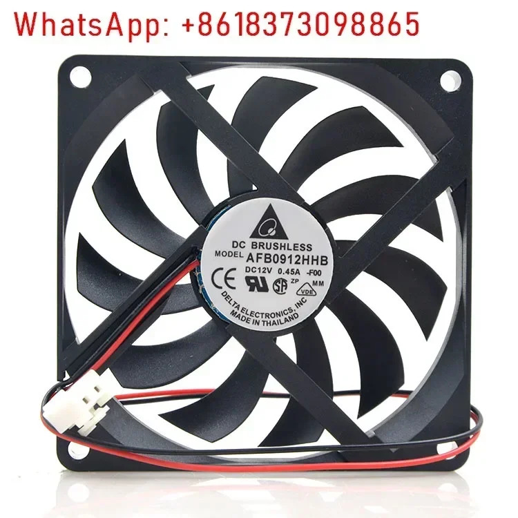 9Cm 12v 0.45A 9015 AFB0912HHB 컴퓨터 메보드 속도조절 수냉식 초박형 팬