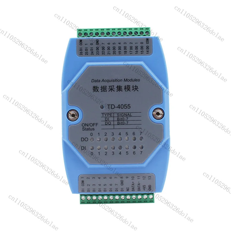 8 입력 출력 RS485 Modbus RTU 16 채널 스위치 확장 모듈