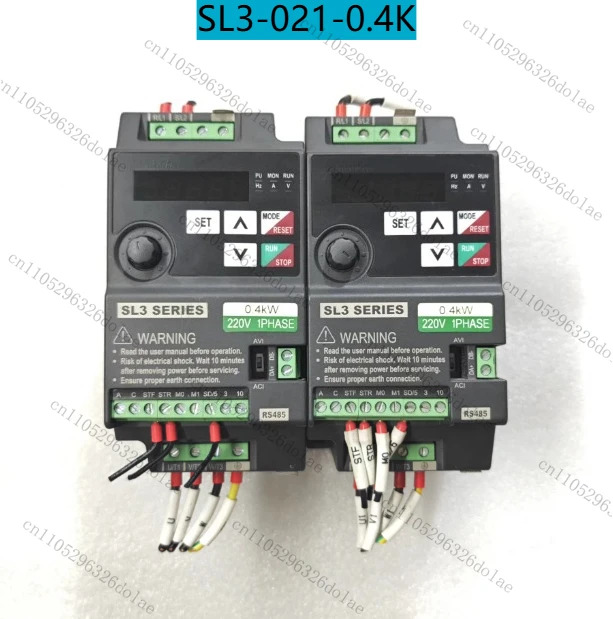 1개 주파수 변환기 SL3-021-0.4K 0.4kw 리퍼 완료