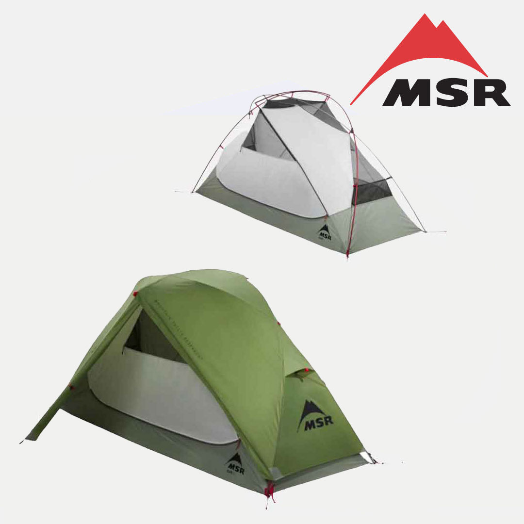 MSR 엘릭서1 텐트 2025 백패킹 알파인 1인용 텐트 풋프린트 포함