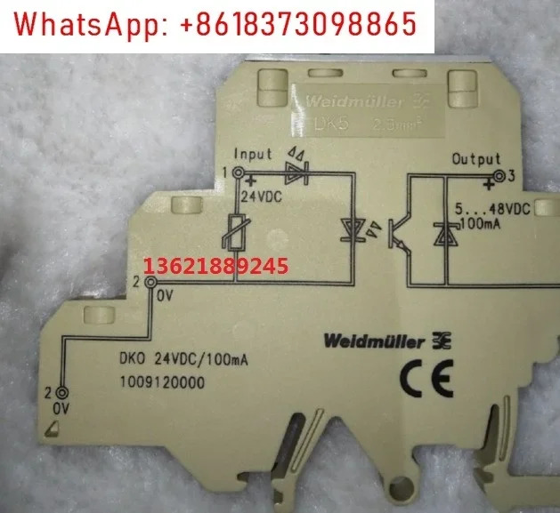 릴레이 포토 커플러 DKO 24Vdc 100mA 1009120000