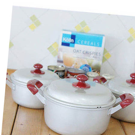 일본산 항공 양수냄비 24cm 1P 손잡이 라면 냄비