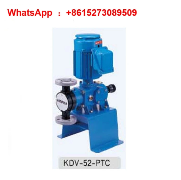 KEMPION KDV-52H-FTC 기계식 다이어프램 계량 펌프 5000ml/min 헤드 PTFE