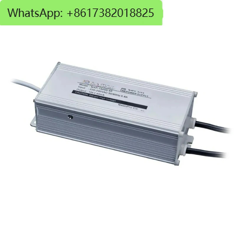 고휘도 기호 변압기 전원공급장치 네온 불빛 정류기 안정기 출력 15kVAC 40mA 192W 입력 220V 50/60Hz
