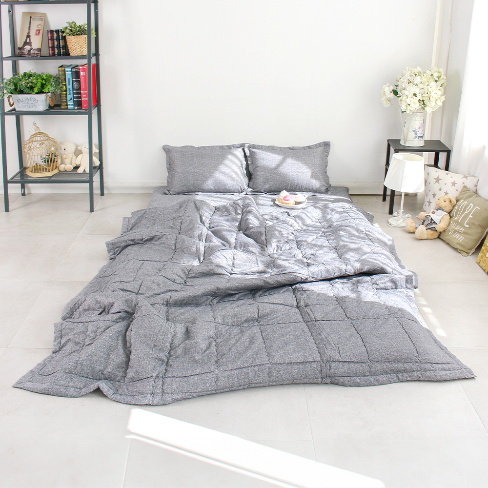 아르떼베딩 블랑 사계절 먼지없는 간절기 부드러운 차렵 이불 SS