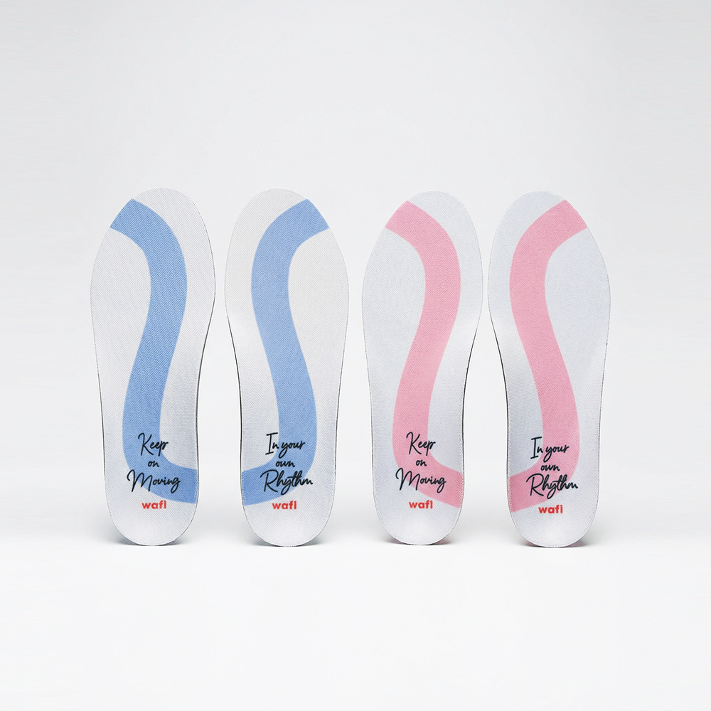 wafl 와플 플로우 인솔 라이트/서포트 기능성 깔창 아치서포트 데일리 워킹 러닝 - 상품 이미지