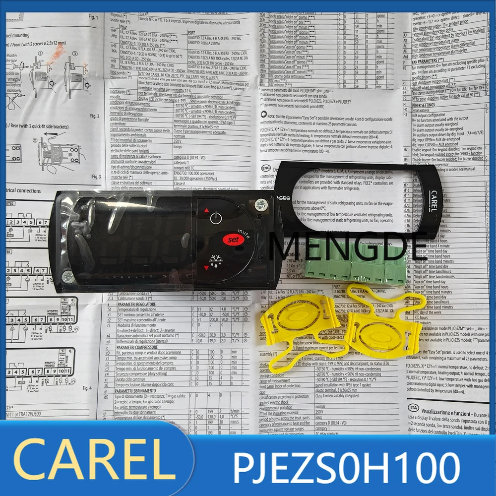 CAREL PJEZS0H100 온도 컨트롤러 115V 센서 새 원본