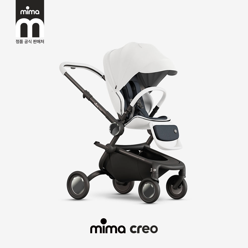 미마 크레오 2026년형 절충형 유모차 화이트