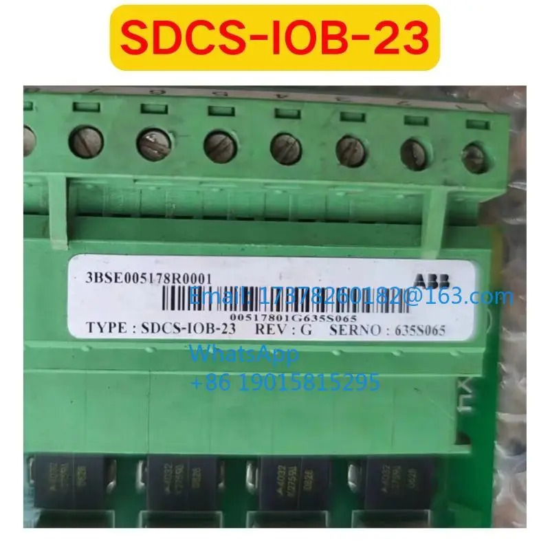 리퍼 SDCS-IOB-23 3BSE 005178 R1 기능 OK