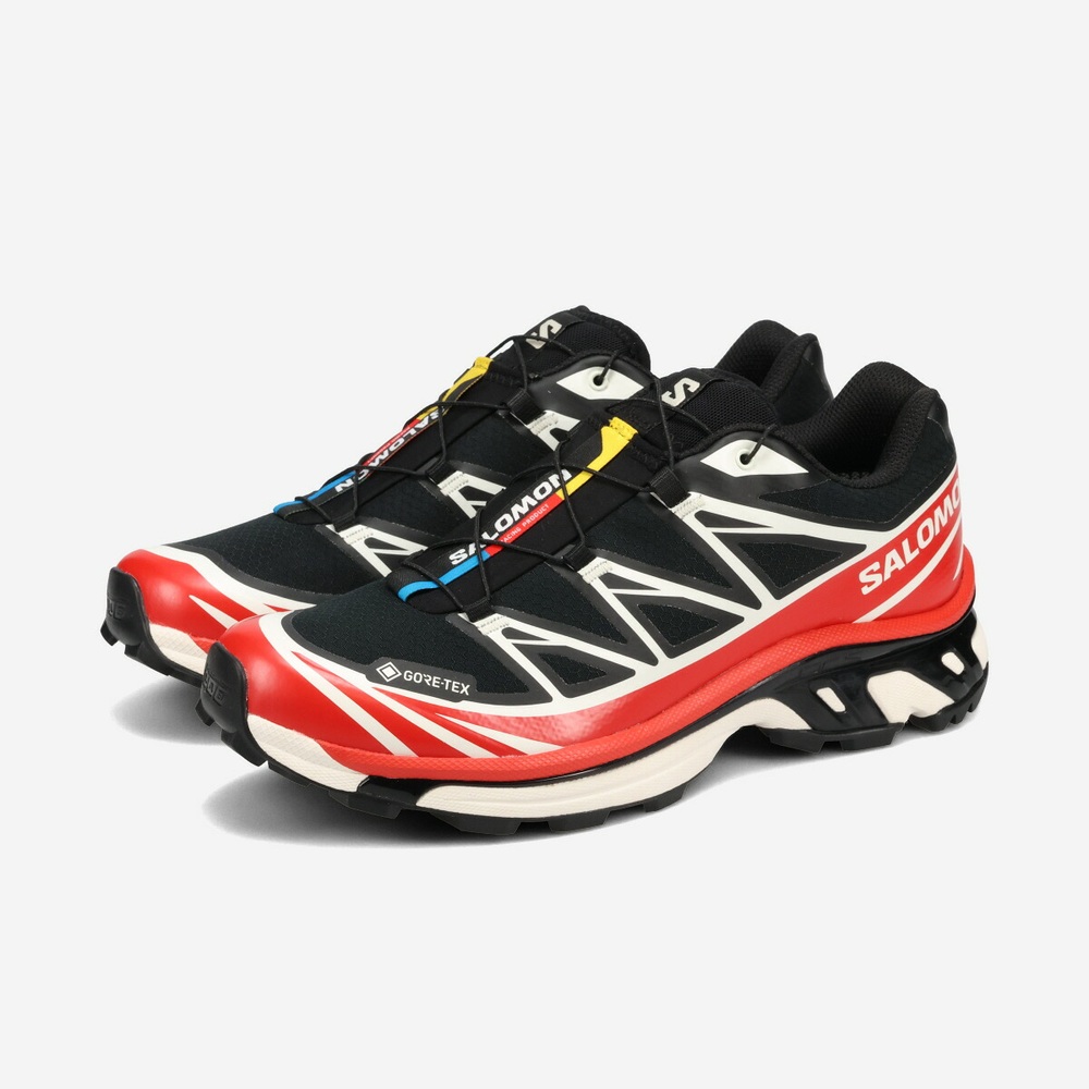 살로몬 XT-6 GTX 남성 여성 스니커즈 로우컷 블랙 L47974900 - 상세 이미지 2