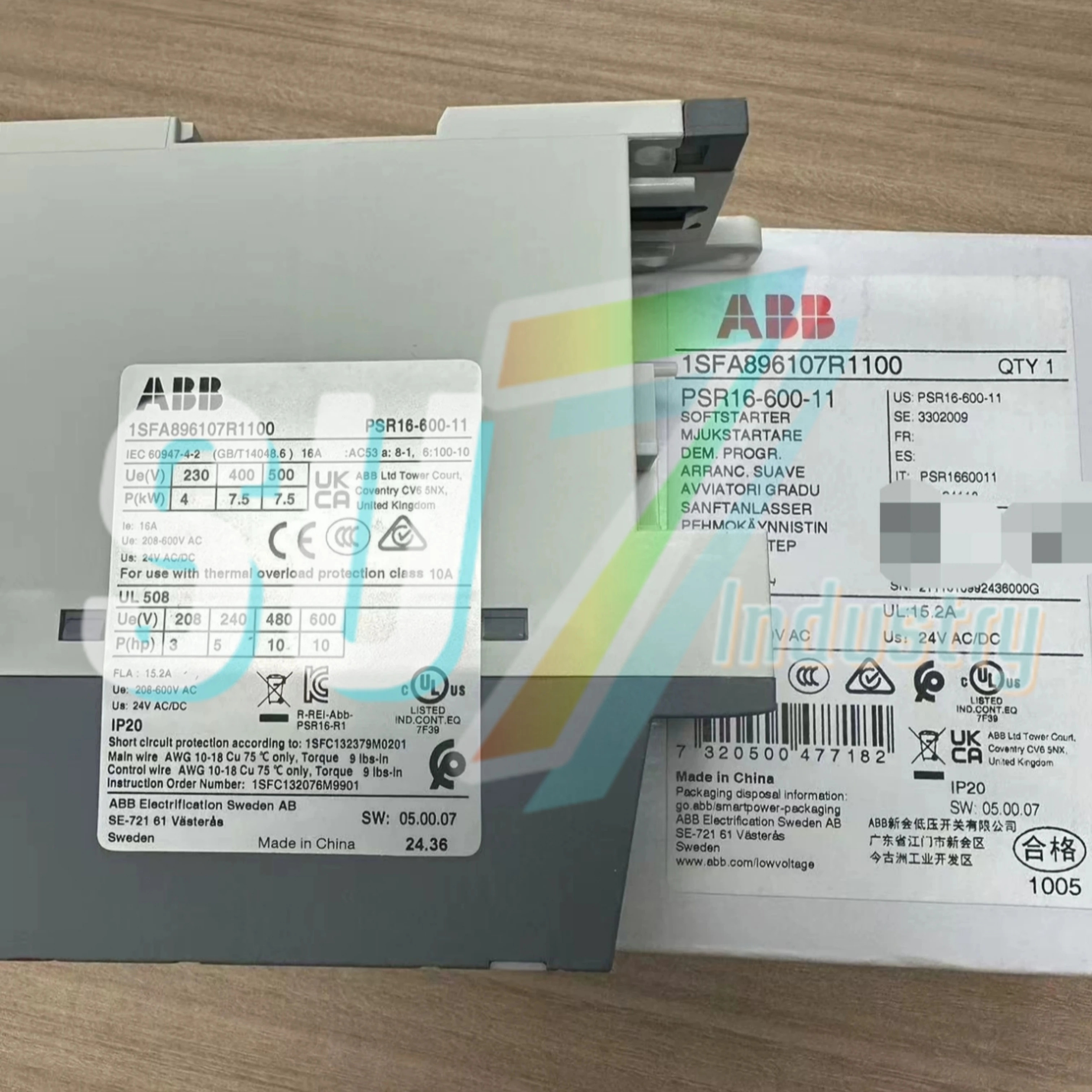 소프트 스타터 PSR3-600-11 PSR6-600-11 PSR9-600-11 PSR12-600-11 PSR16-600-11 원본
