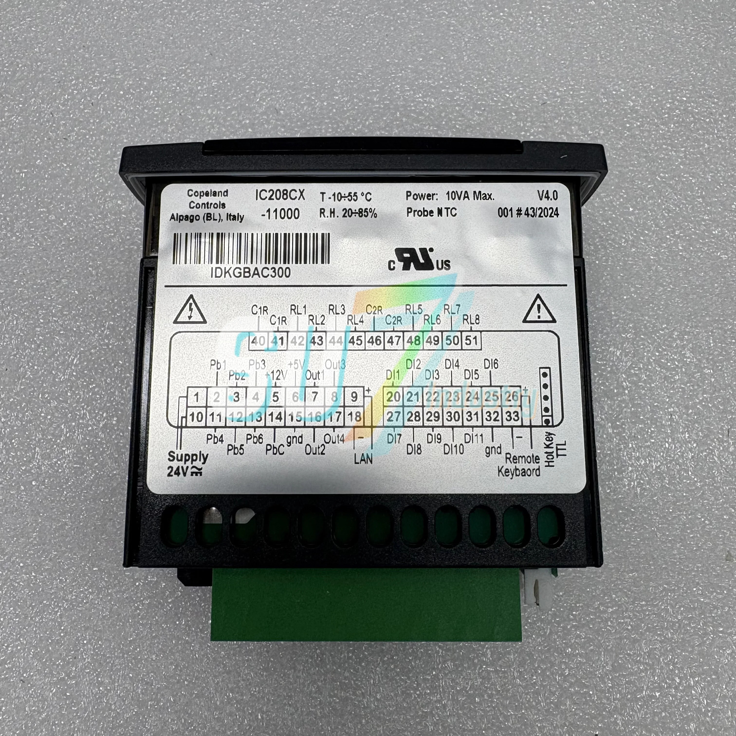 새 XR03CX-4N0F1 XR06CX-5N2C7 IC208CX-11000 온도 컨트롤러