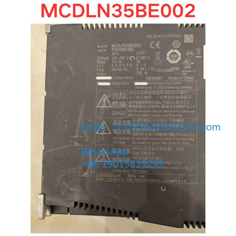 리퍼 MCDLN35BE002 서보 드라이버 기능 확OK