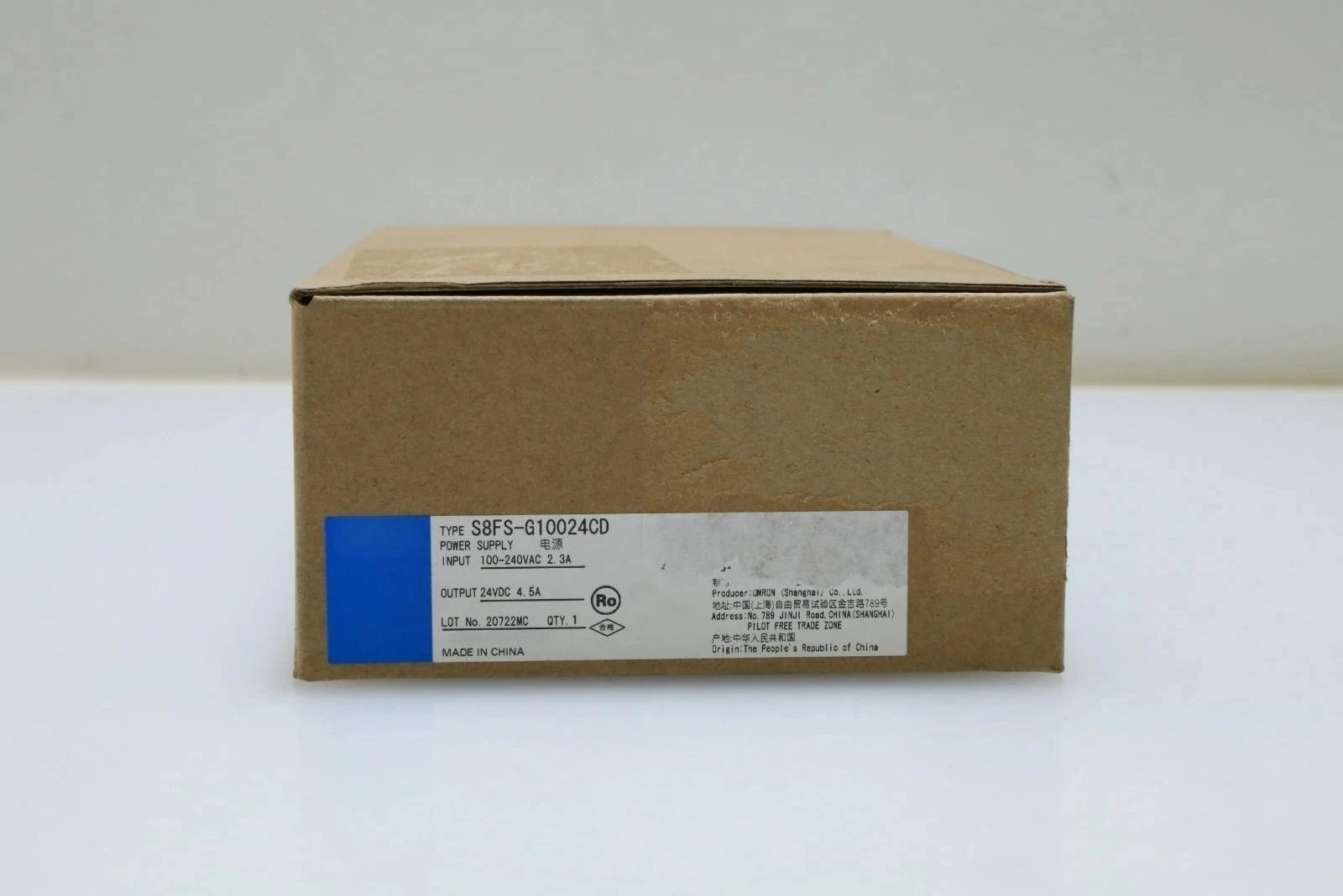 OMRON S8FS-G10024CD 전원공급장치새