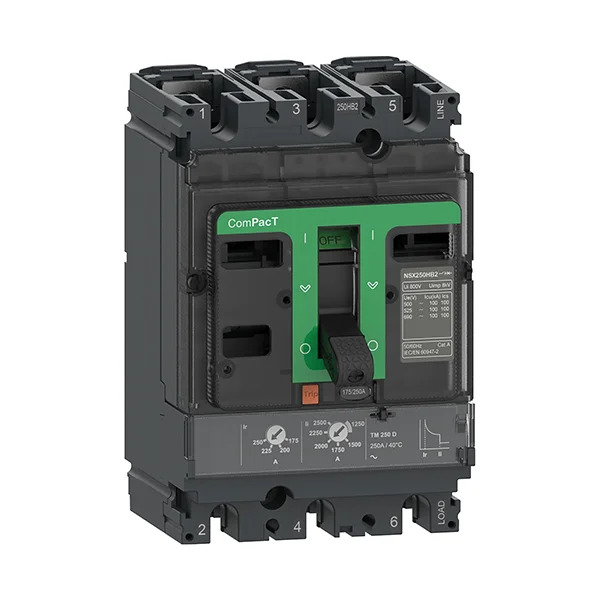오리지널 신 C16N3TM080 서킷 브레이커 NSX160N 50 KA 415 VAC TMD 트립 유닛 80A 3P3D