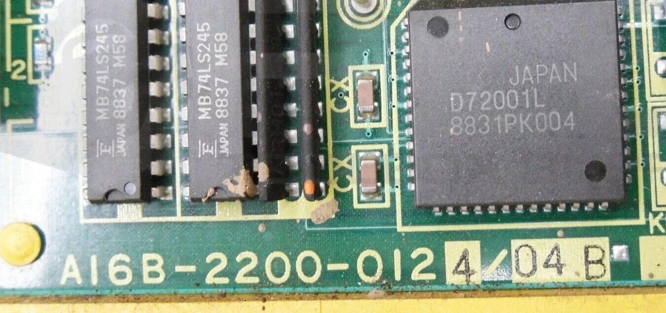 FANUC A16B-2200-0124/04B 회로 기판A16B-2200-0124 리퍼